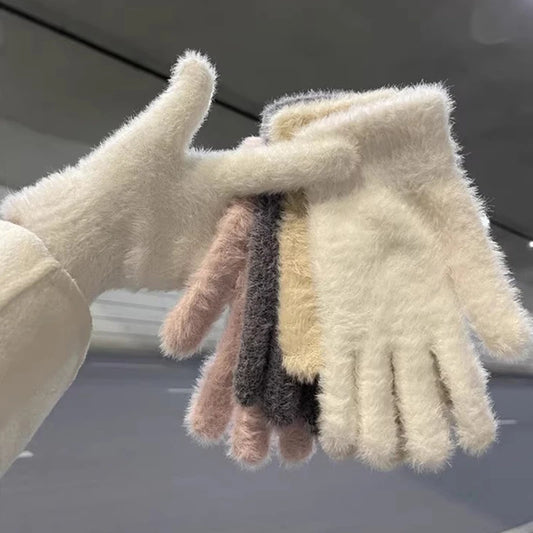 Cozy Fluffy Winter Gloves